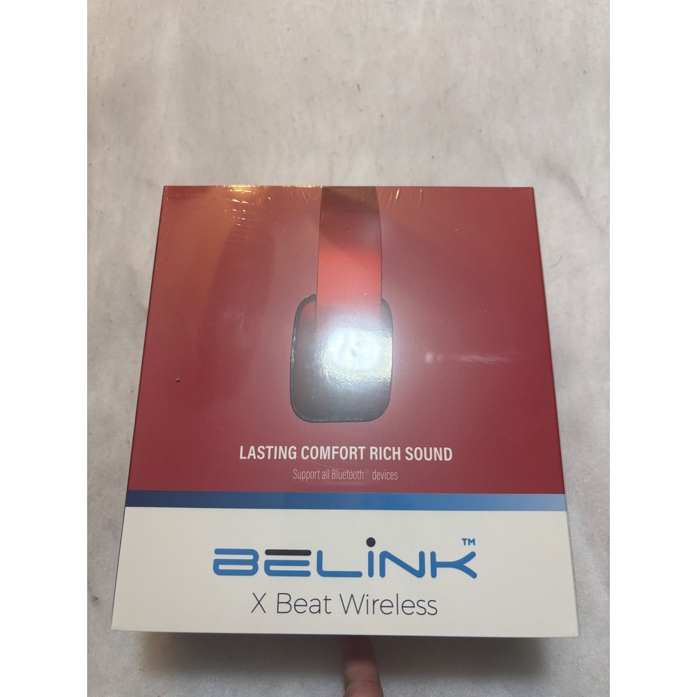 BELINK X Beat Wireless Headphones Bluetooth Over Ear Lasting Comfort Rich Sound‎